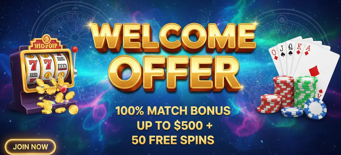 Conquestador casino welcome offer